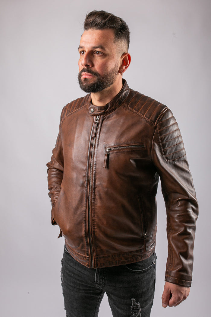 Chaqueta de Cuero Madrid