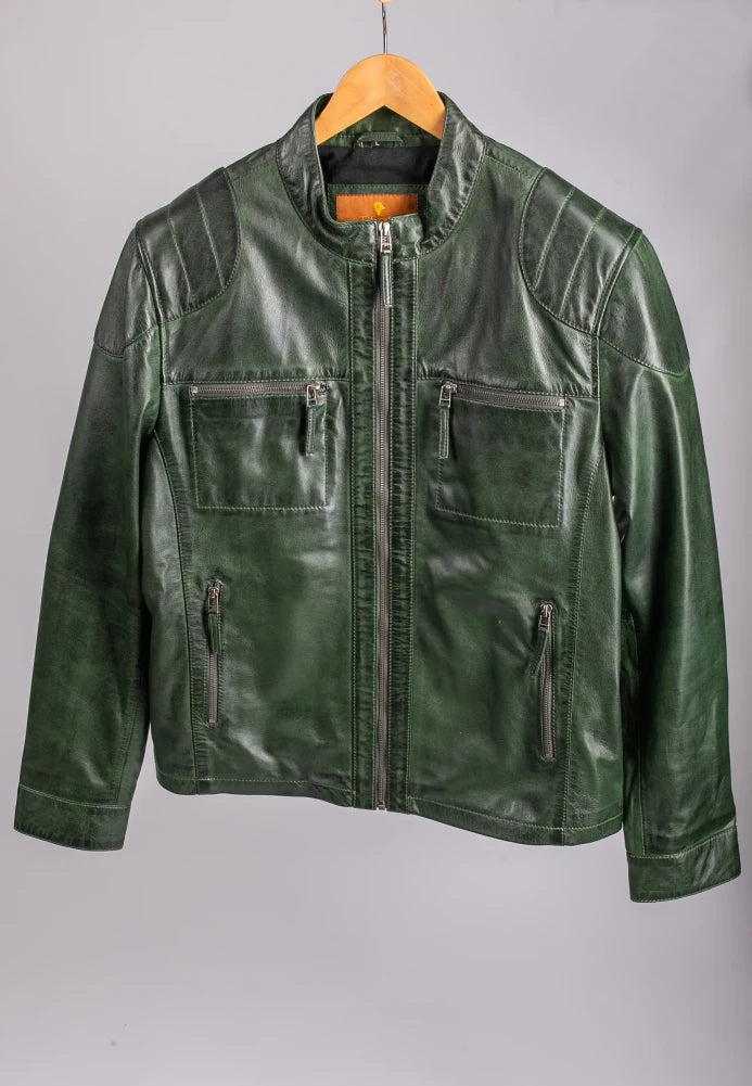 Chaqueta de Cuero Dublin