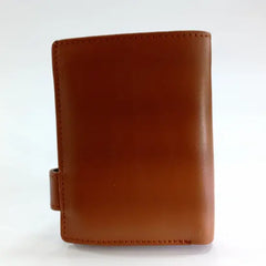 Brown Leather Wallet Tifrano Card Holder