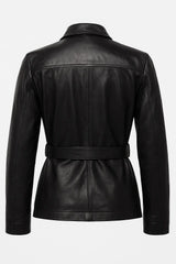 Belgrado Long Genuine Leather Jacket