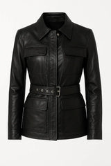 Belgrado Long Leather Jacket