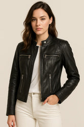 Buenos Aires Leather Jacket for Women Ireland Portugal Europe