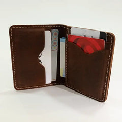 Earth Leather Card Holder Wallet