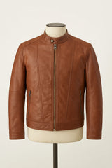 Mostar Leather Jacket Front