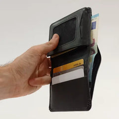 Leather Wallet Card Holder High Quality