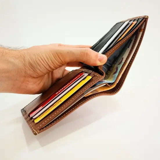 Pure Leather Wallets Card Holders USA Europe