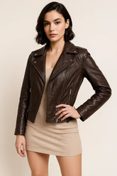 Zurich Leather Jacket for Women