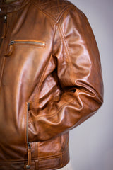 Chaqueta de Cuero Brujas