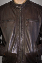 Chaqueta de Cuero Copenhague