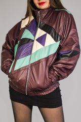 Frequency Leather Jacket