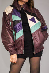 Frequency Leather Jacket