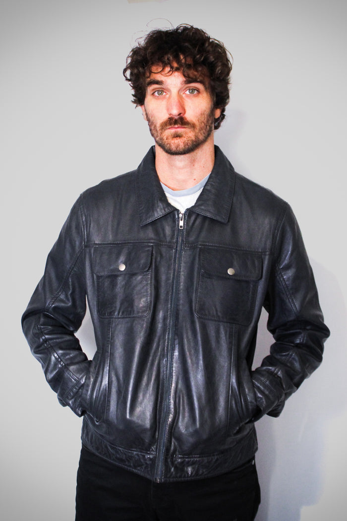 Veste en Cuir Odessa