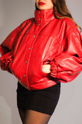 Veste en Cuir Vulkan