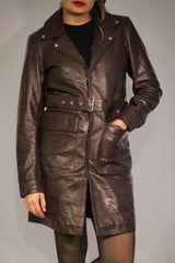 Bariloche Leather Coat