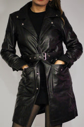 Manteau en Cuir Ushuaia