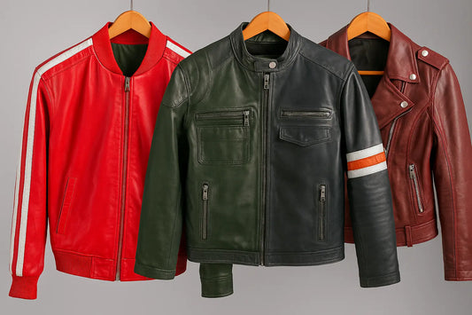 Genuine Leather Jackets in Portugal and Ireland