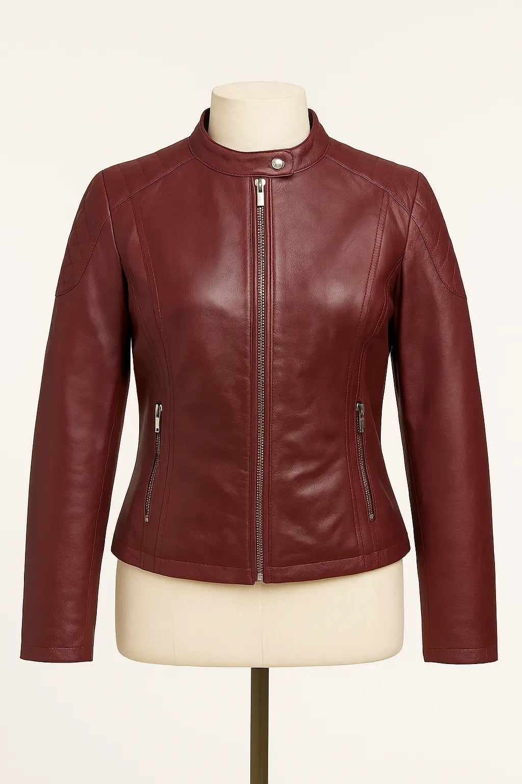 Bursa Leather Jacket Front 
