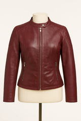 Bursa Leather Jacket Front 