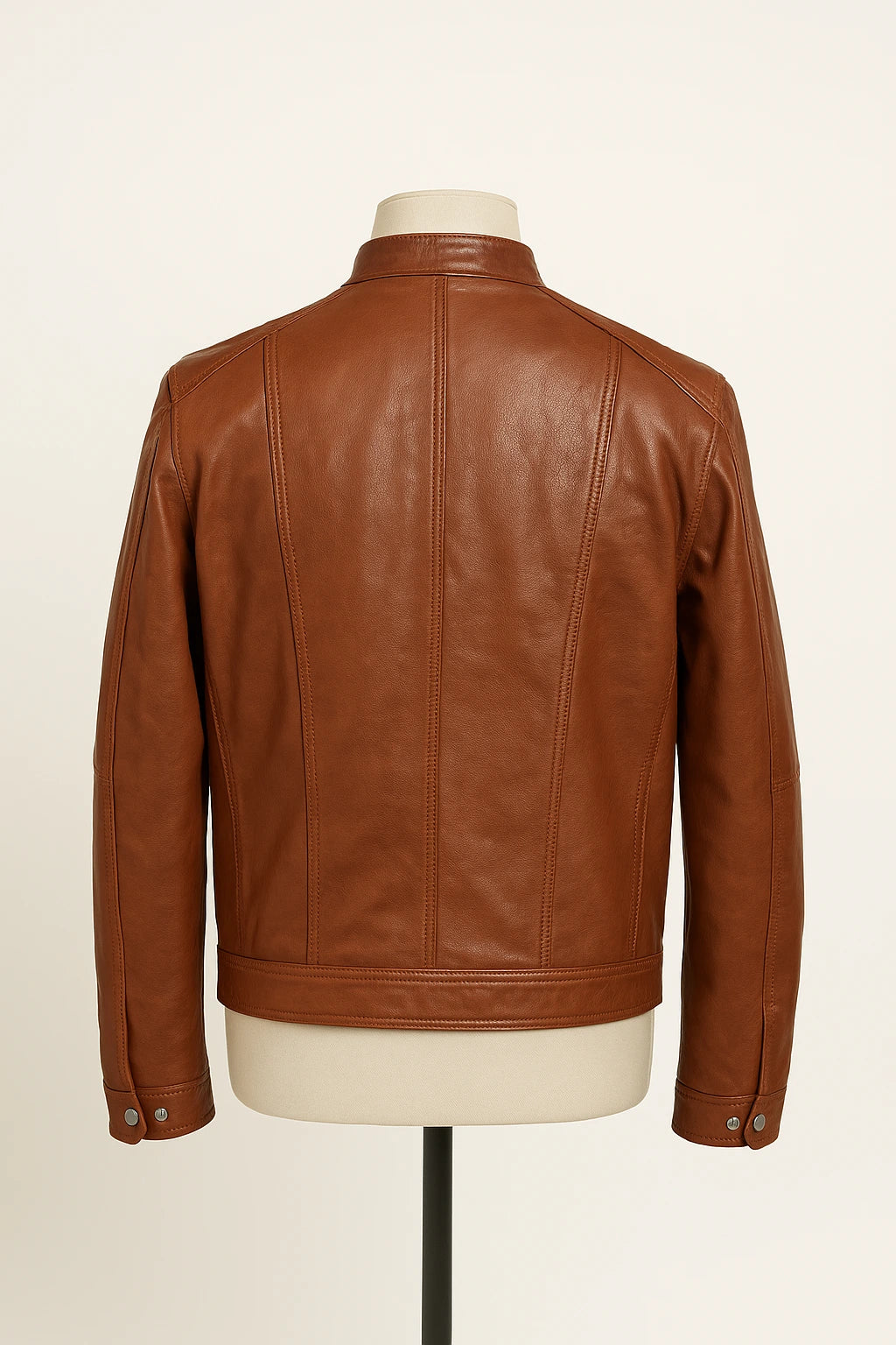 Mostar Leather Jacket Back