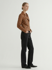 Veste Biker en Cuir Bristol