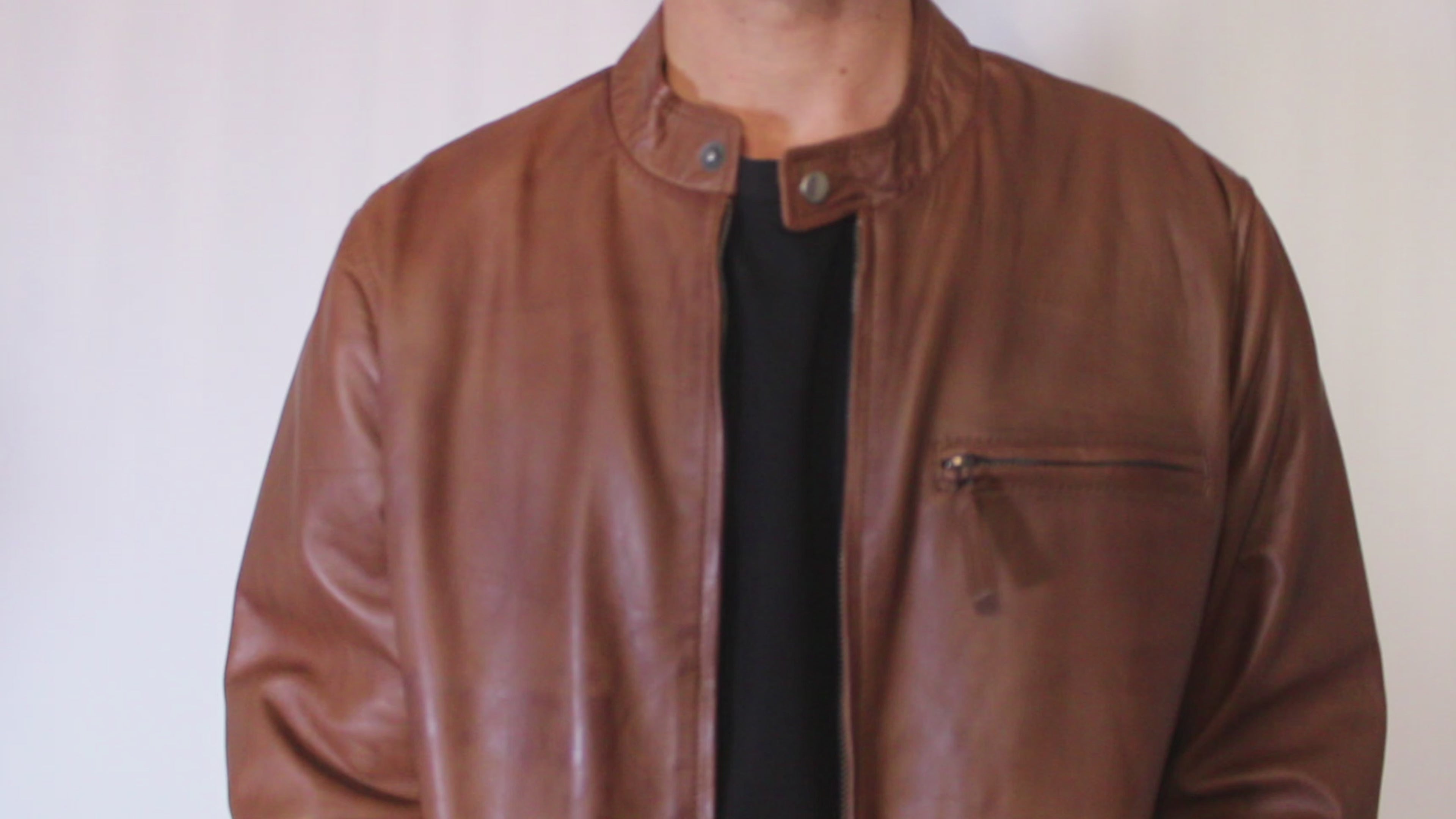 Chaqueta de Cuero Texas