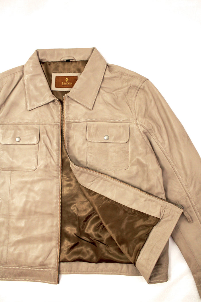 Chaqueta de Cuero Baku