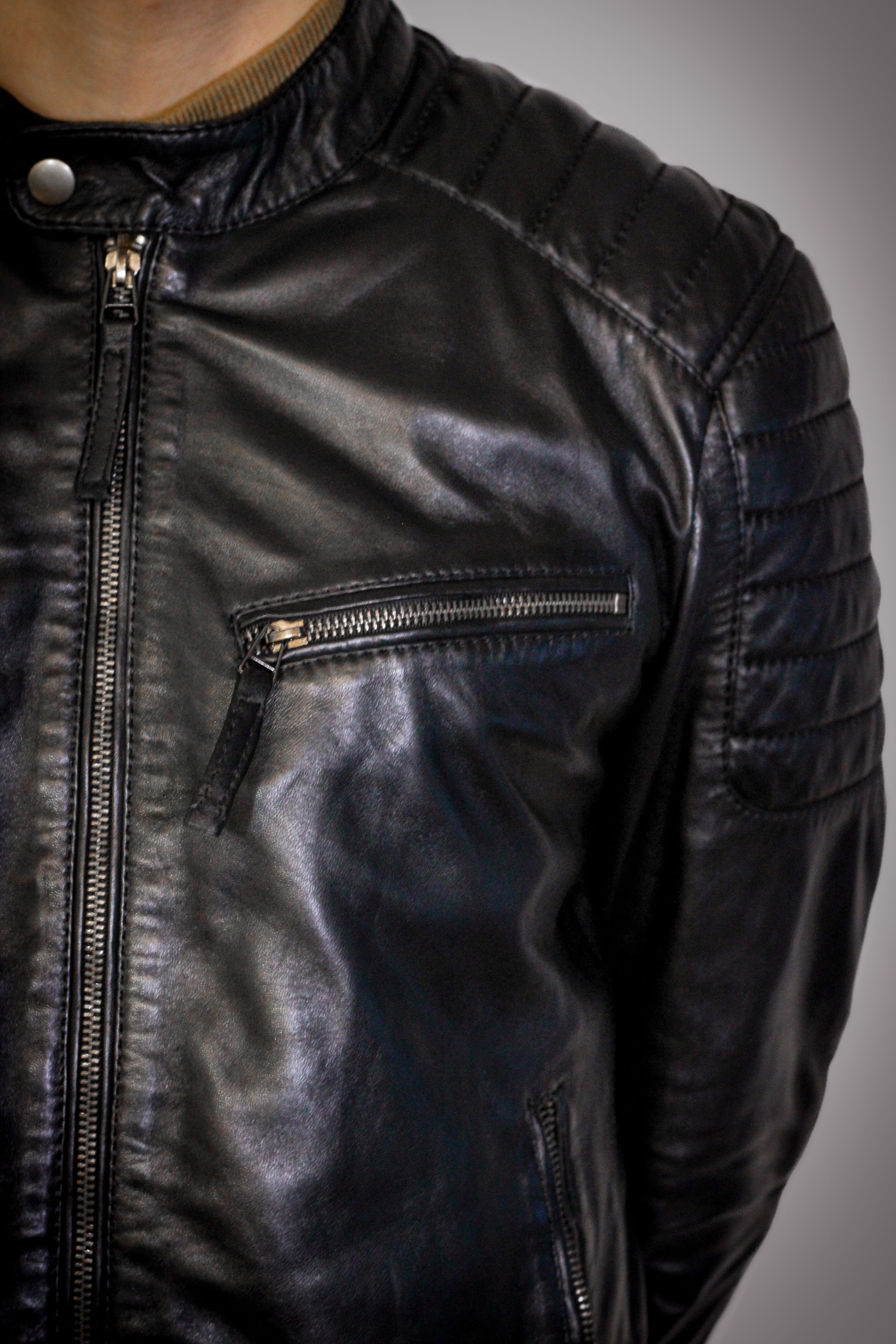 Veste en Cuir Barcelona