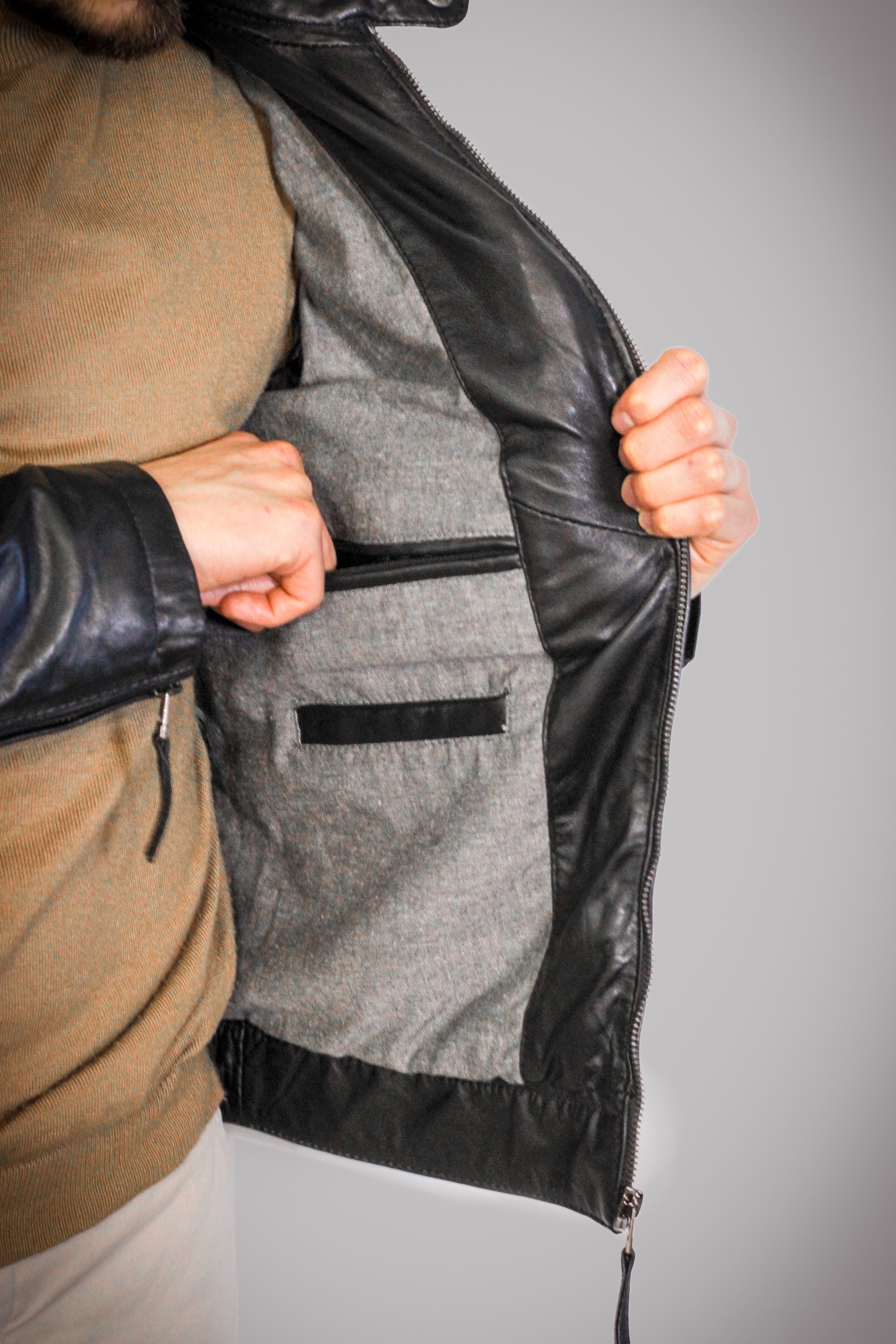 Veste en Cuir Barcelona
