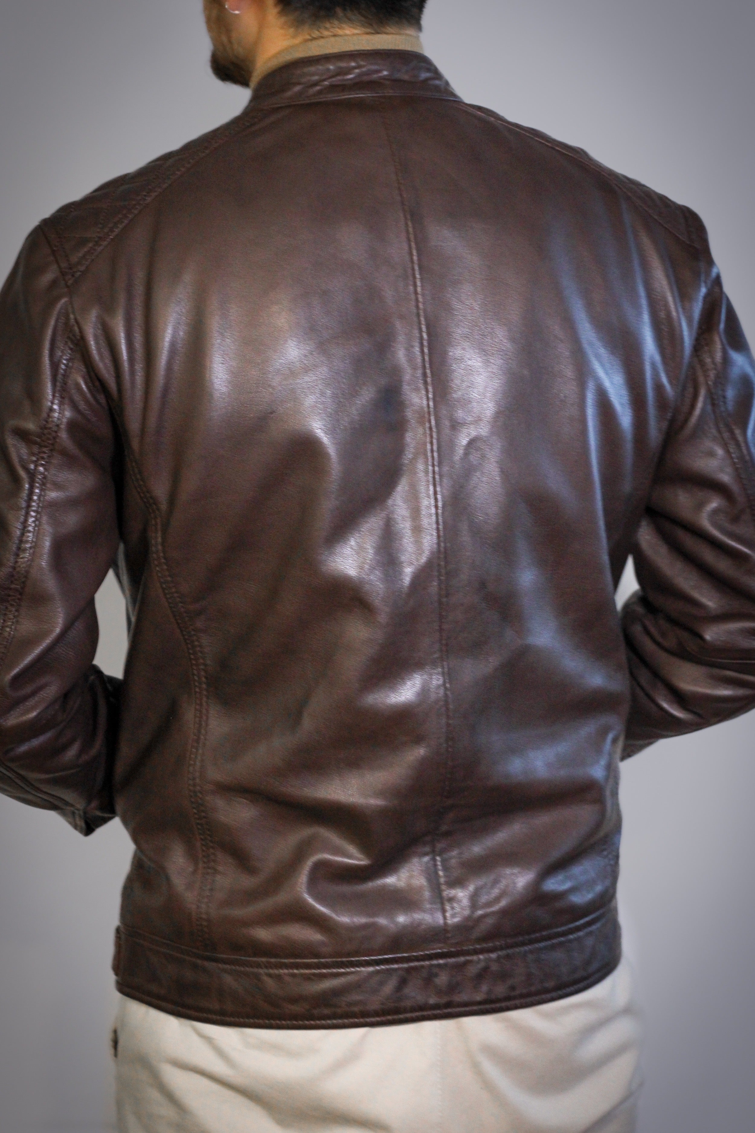 Chaqueta de Cuero Copenhague
