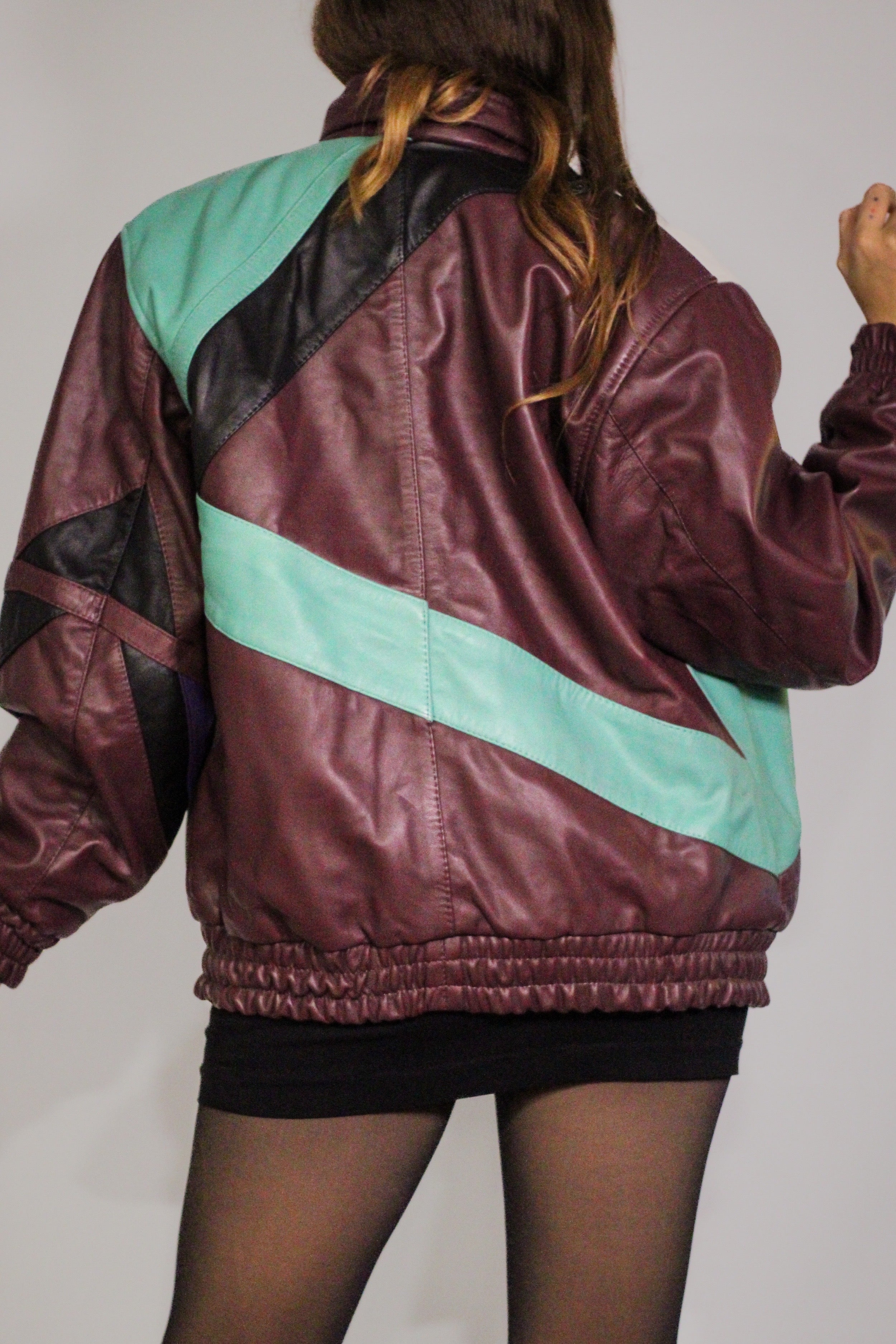 Frequency Leather Jacket
