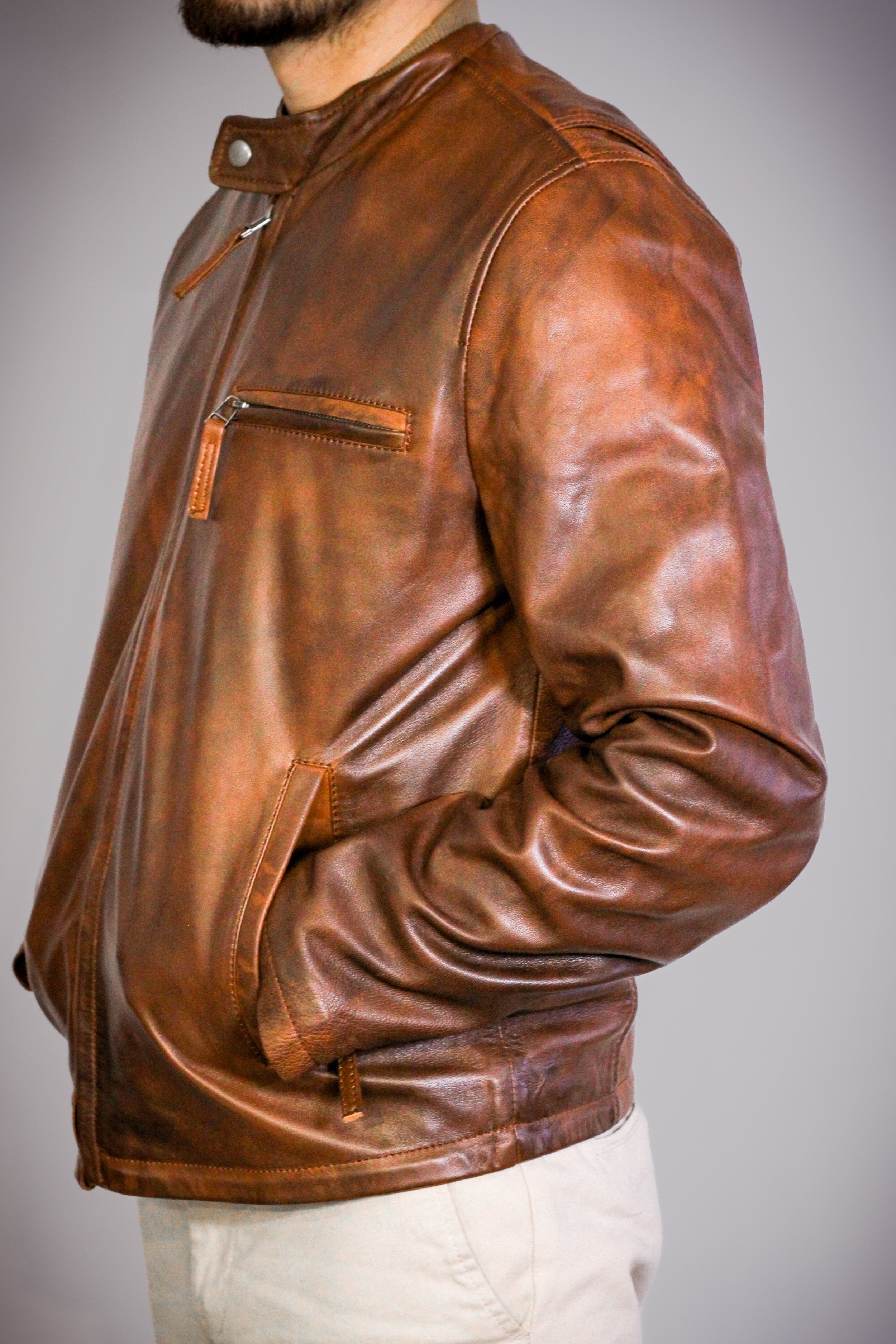Veste en Cuir Guadalajara