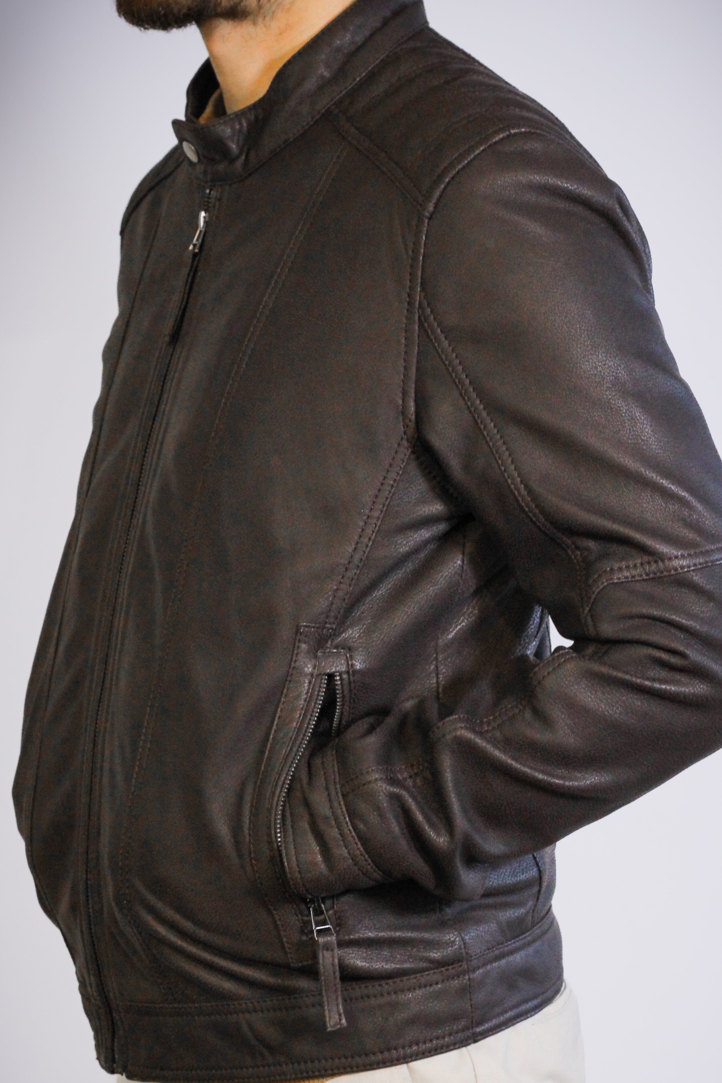 Veste en Cuir Hector