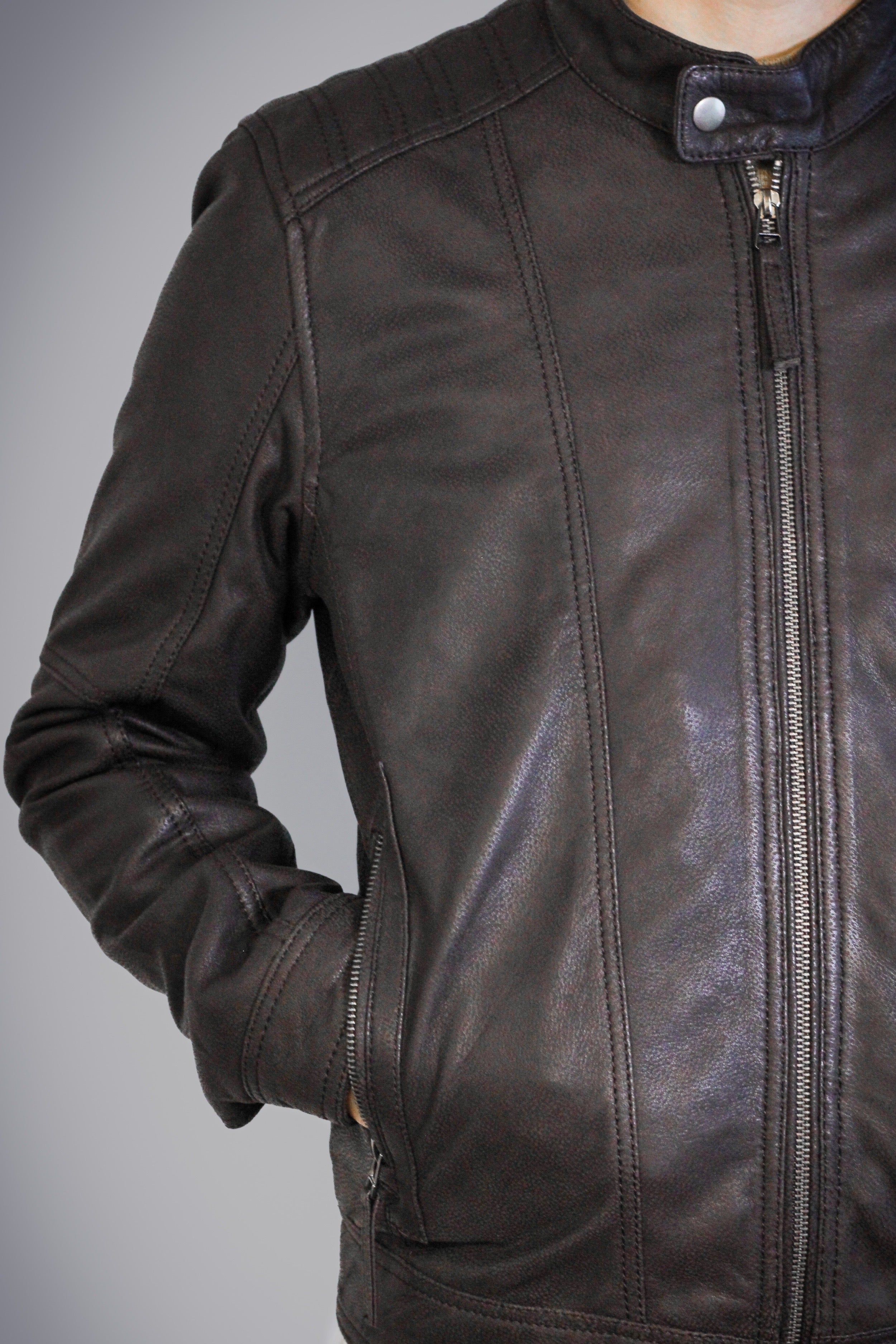 Veste en Cuir Hector