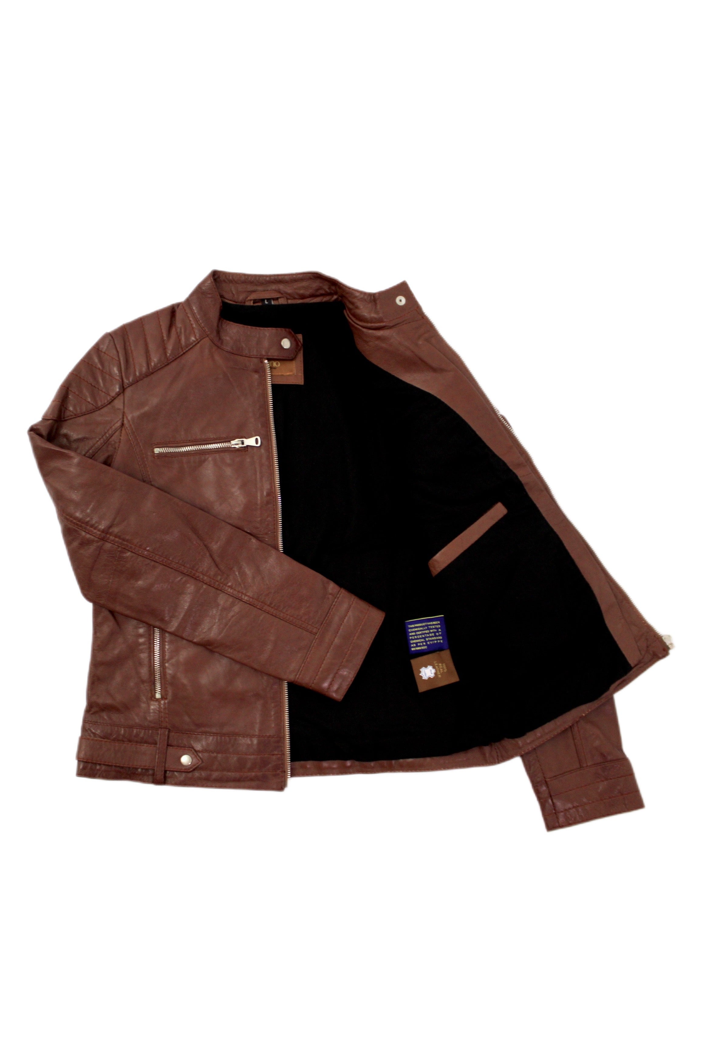 Chaqueta de Cuero Lyon