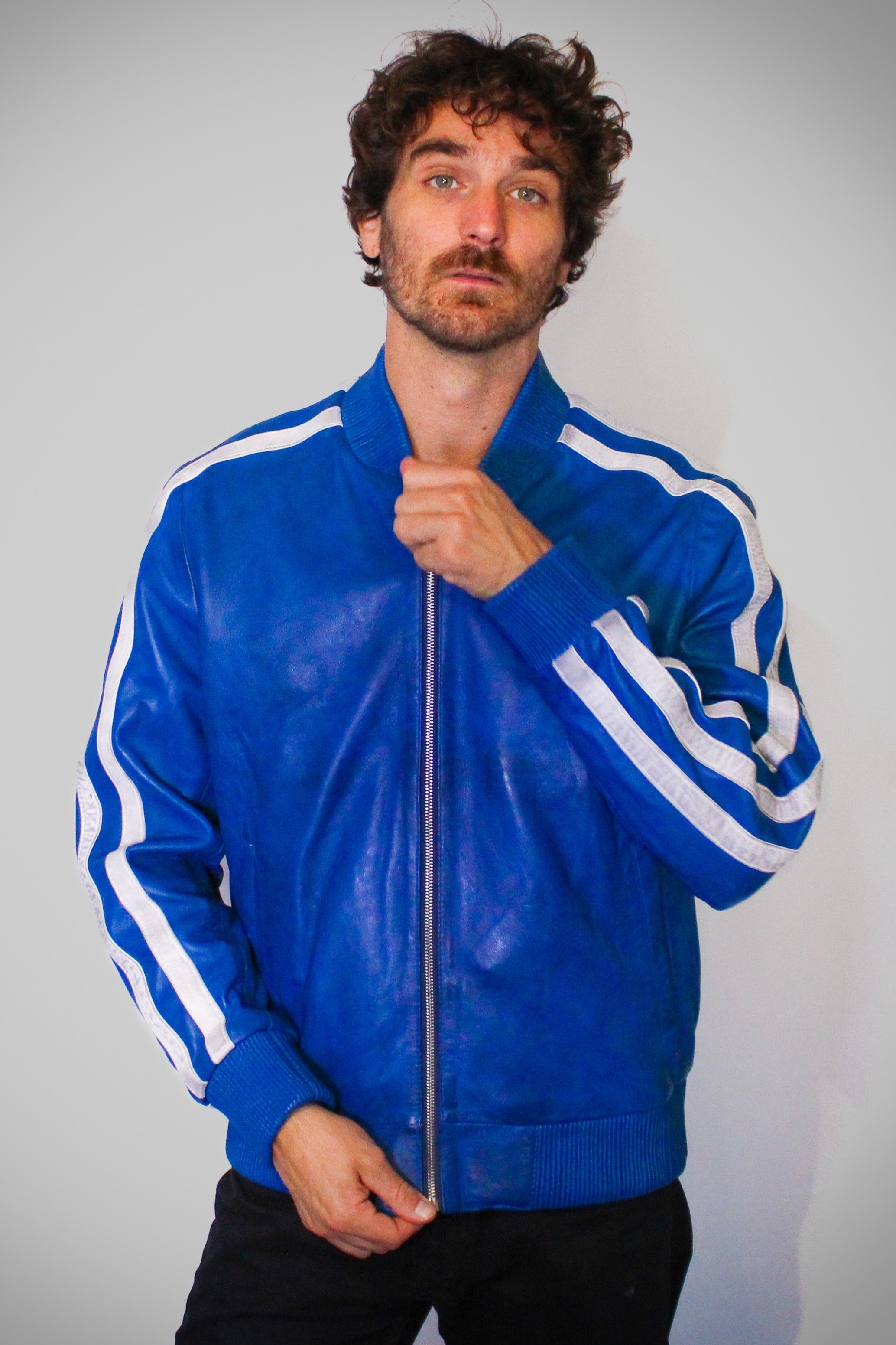 Chaqueta de Cuero Porto