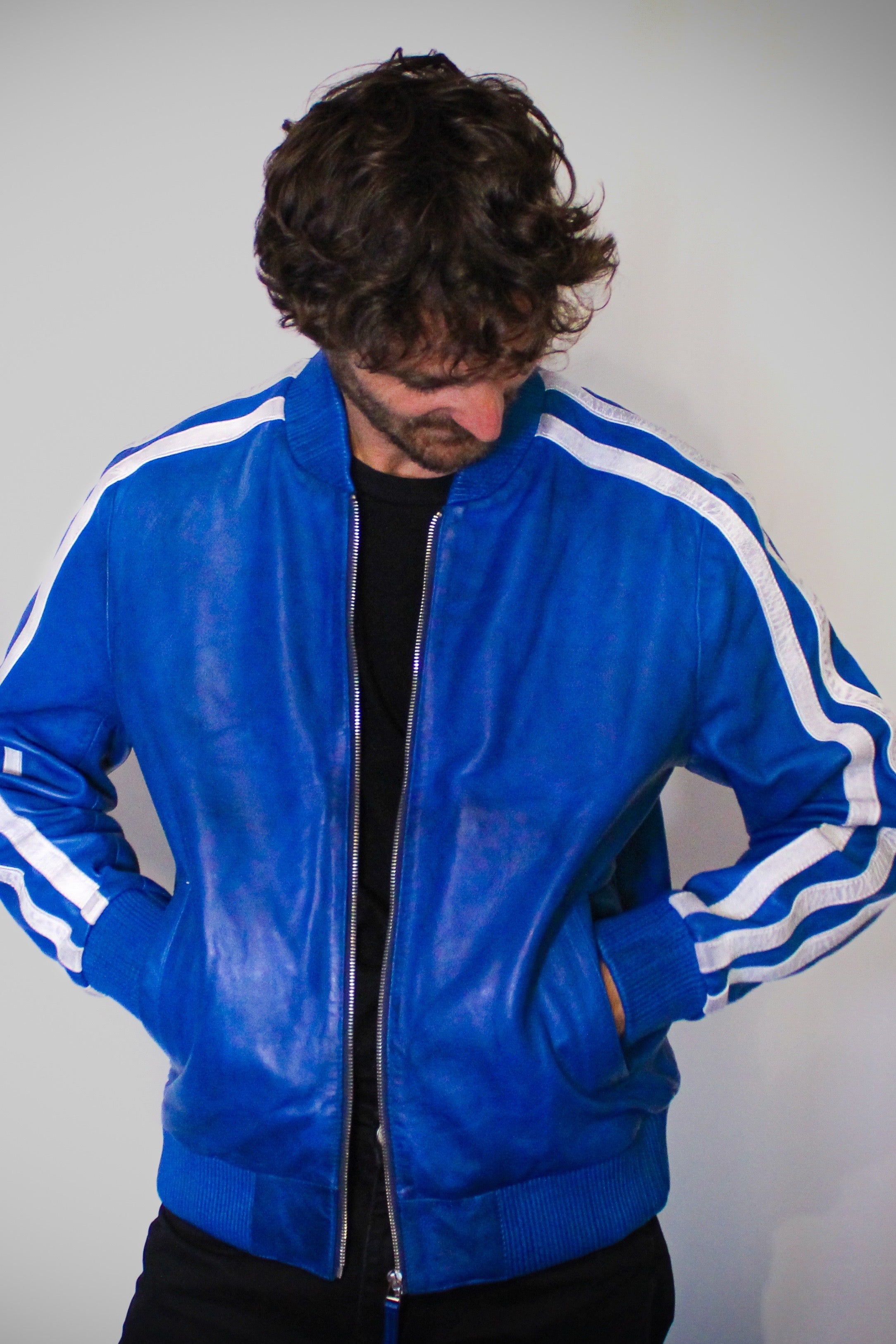 Chaqueta de Cuero Porto