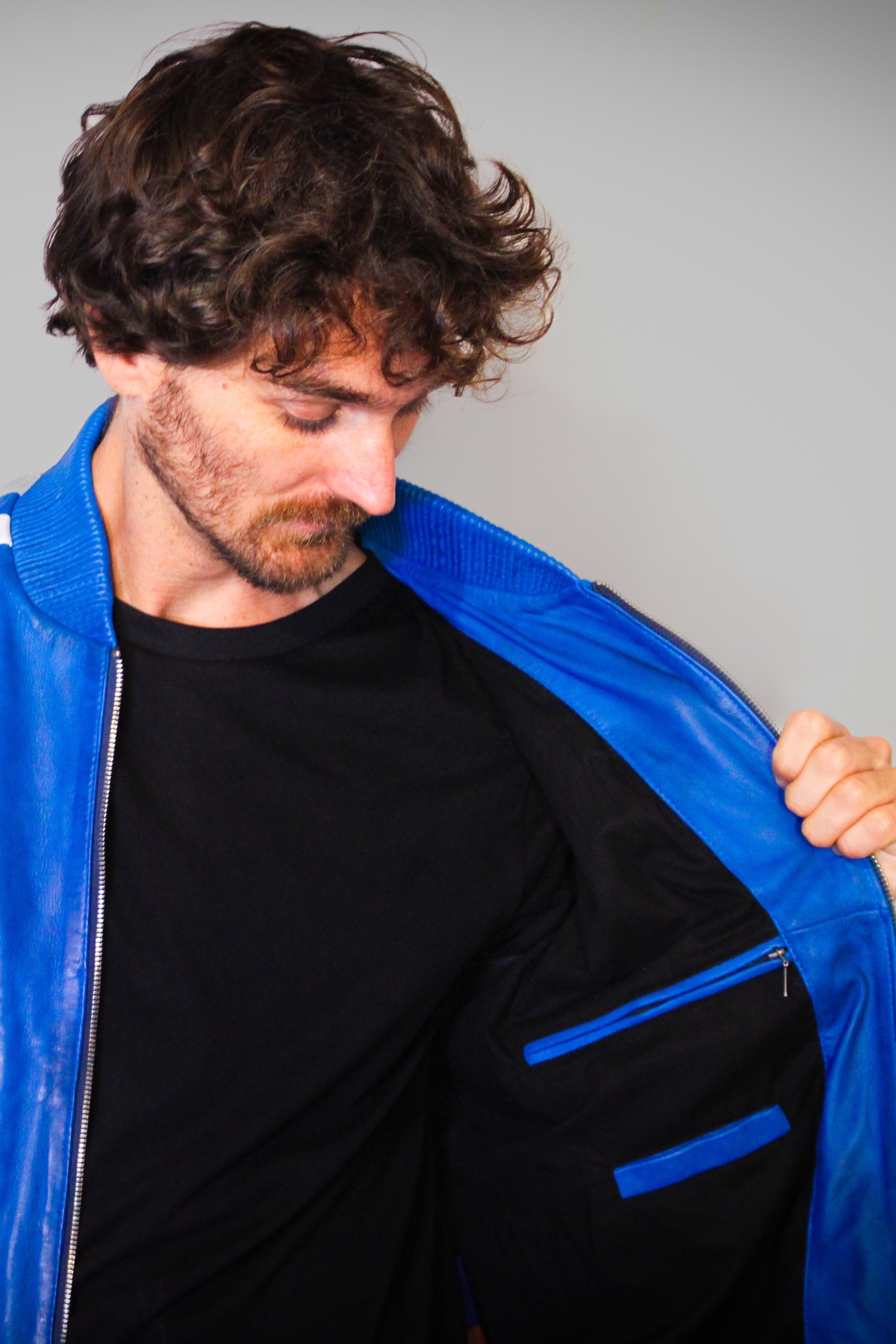 Chaqueta de Cuero Porto
