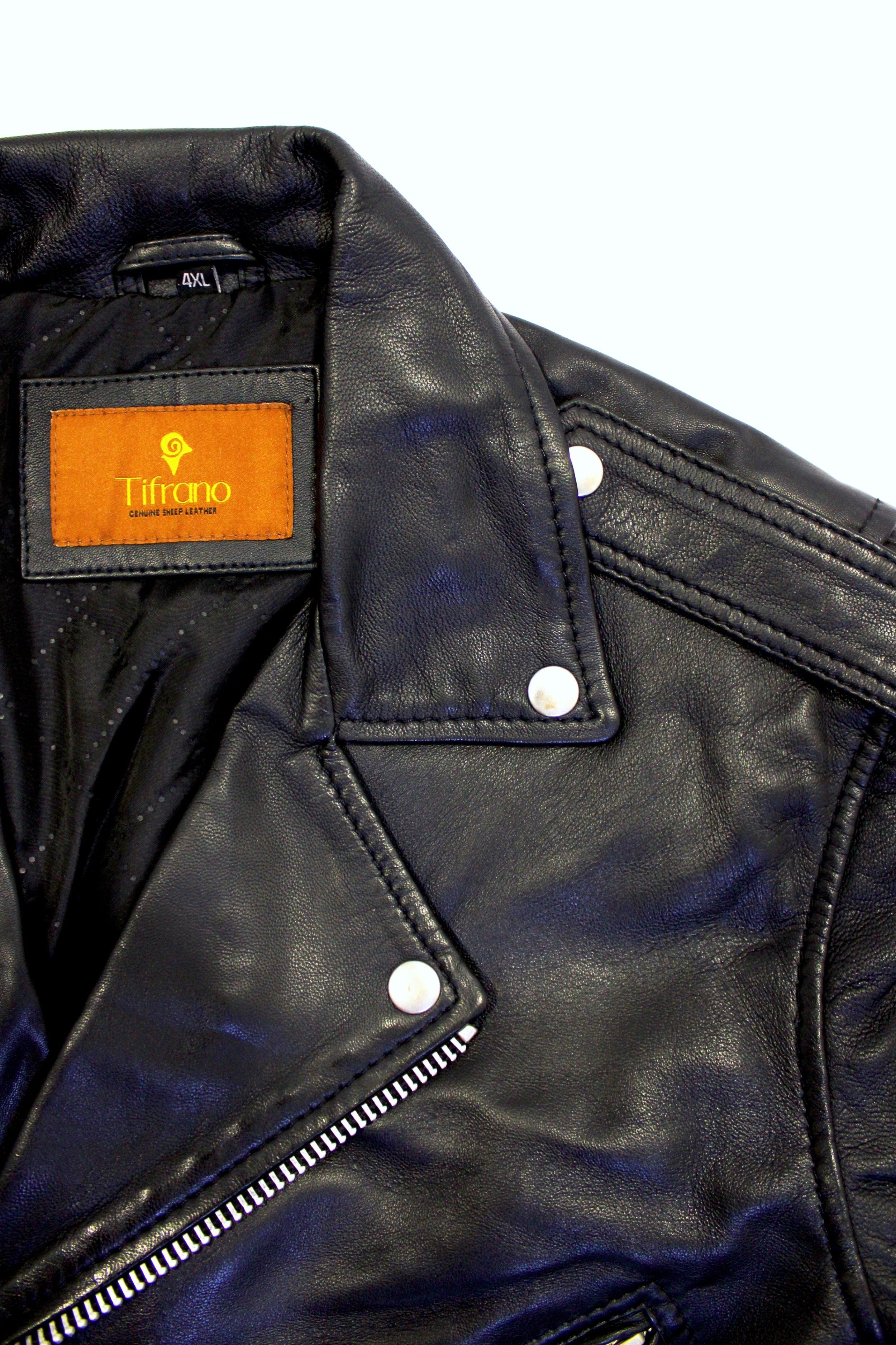Veste en Cuir Rockera